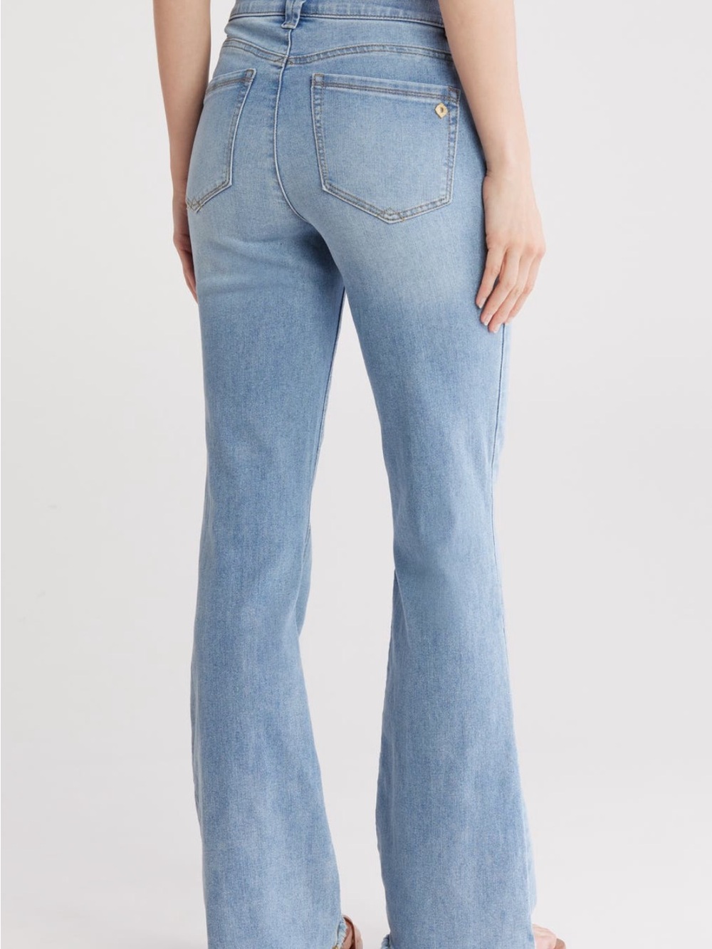 Democracy Light Blue Flare Jeans - Picture 2 of 3